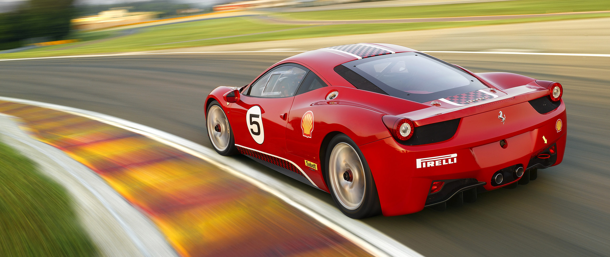  2011 Ferrari 458 Challenge Wallpaper.