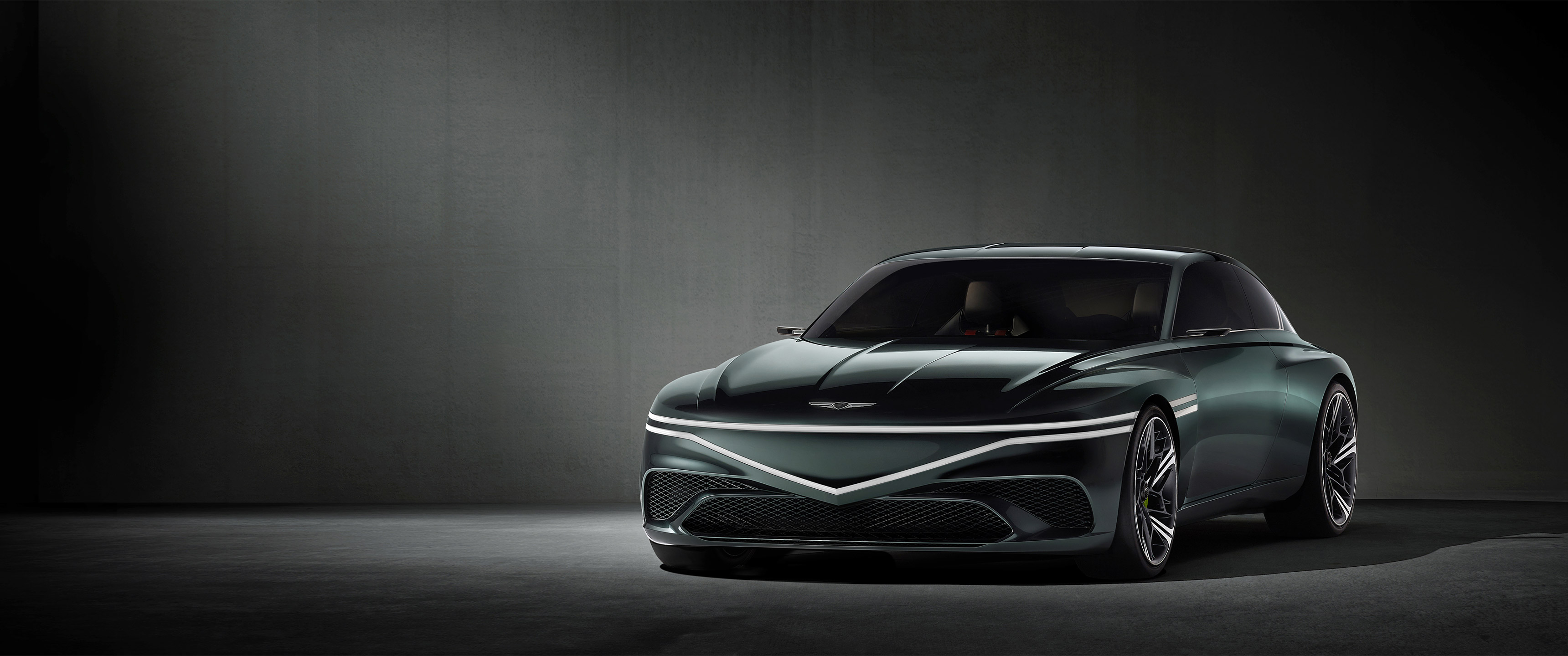  2022 Genesis X Speedium Coupe Concept Wallpaper.