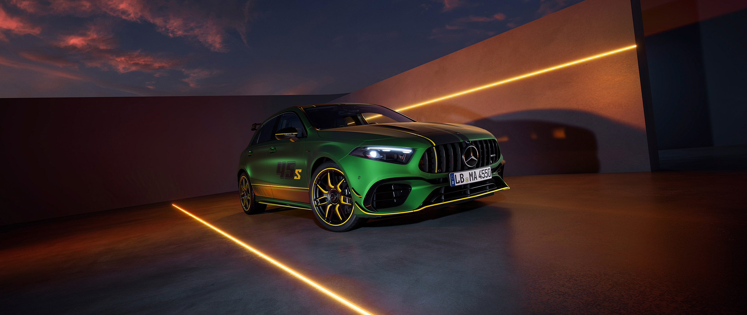  2024 Mercedes-AMG A45 S Limited Edition Wallpaper.