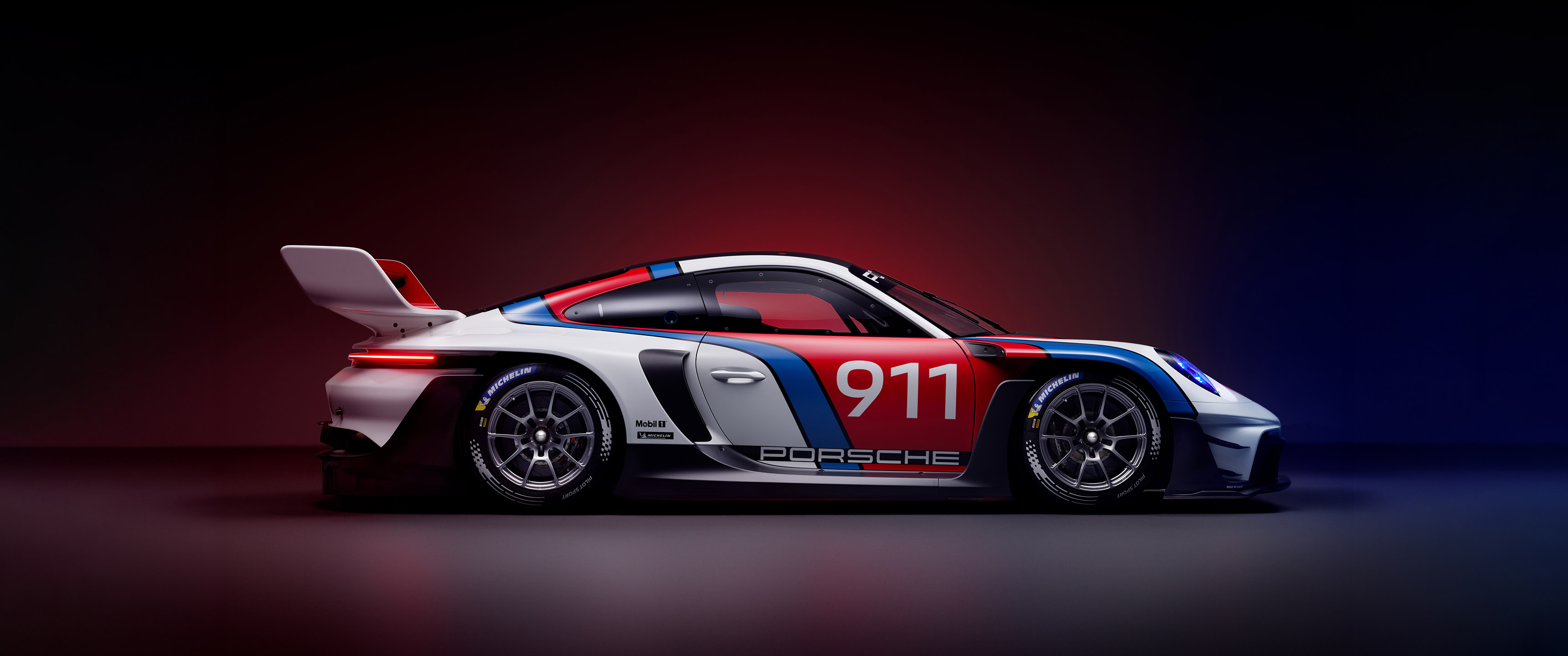  2023 Porsche 911 GT3 R Rennsport Wallpaper.