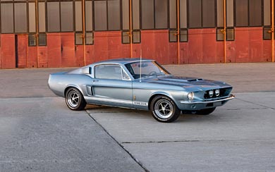 1967 Ford Shelby Mustang GT500 wallpaper thumbnail.