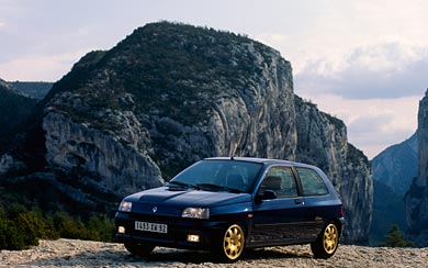 1993 Renault Clio Williams wallpaper thumbnail.