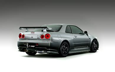 2001 Nissan Skyline R34 GT-R Nismo wallpaper thumbnail.