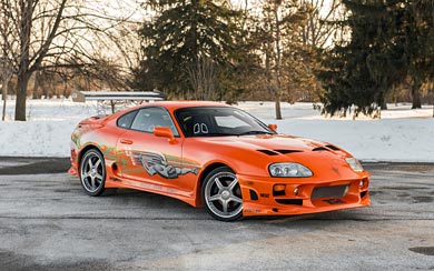 2001 Toyota Supra ‘The Fast and the Furious’ wallpaper thumbnail.