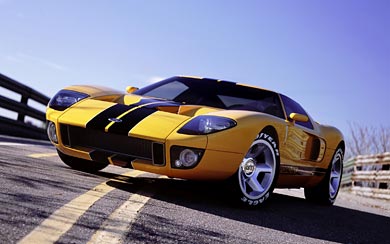 2002 Ford GT40 Concept wallpaper thumbnail.