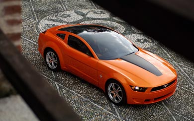 2006 Ford Mustang Giugiaro Concept wallpaper thumbnail.