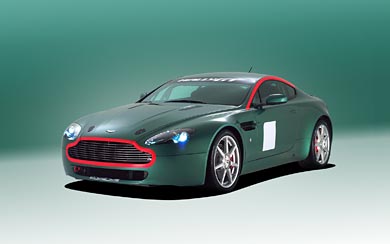 2007 Aston Martin Racing Rally GT wallpaper thumbnail.