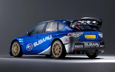 2008 Subaru Impreza WRC wallpaper thumbnail.
