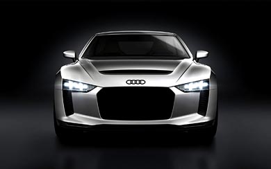 2010 Audi Quattro Concept wallpaper thumbnail.