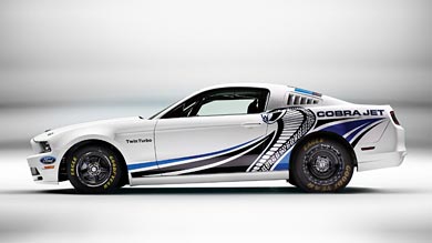 2012 Ford Mustang Cobra Jet Twin Turbo Concept wallpaper thumbnail.