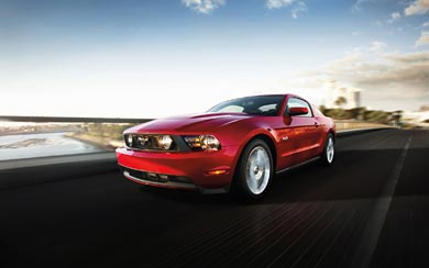 2012 Ford Mustang GT wallpaper thumbnail.