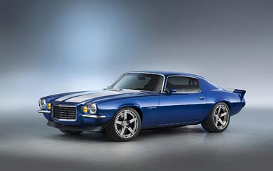 2015 Chevrolet 1970 Camaro RS Supercharged LT4 Concept wallpaper thumbnail.