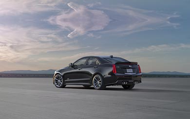 2016 Cadillac ATS-V Sedan wallpaper thumbnail.