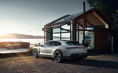 2018 Porsche Mission E Cross Turismo Concept wallpaper thumbnail.