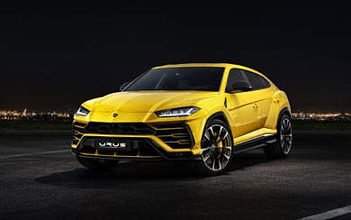2019 Lamborghini Urus wallpaper thumbnail.