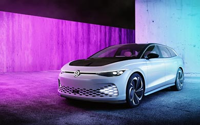 2019 Volkswagen ID Space Vizzion Concept wallpaper thumbnail.