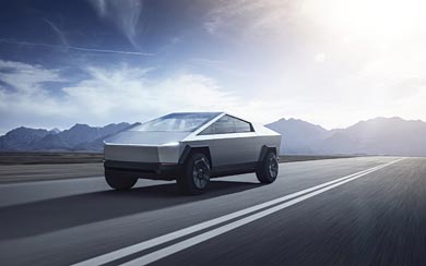 2022 Tesla Cybertruck Prototype wallpaper thumbnail.